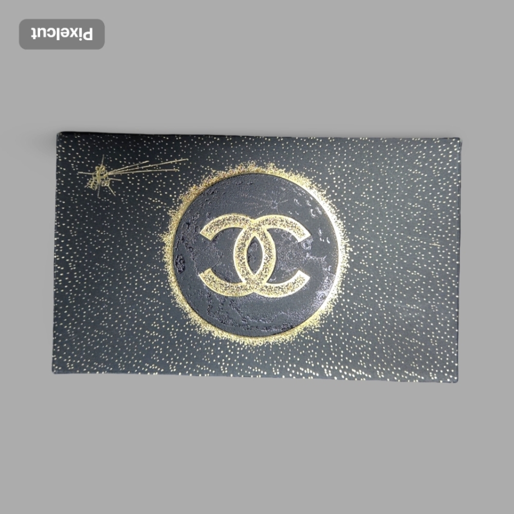 New CHANEL Holiday Edition Cosmetic Bag With Box